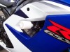 Padací chrániče - Suzuki GSXR1000 K5-K6, bílé
